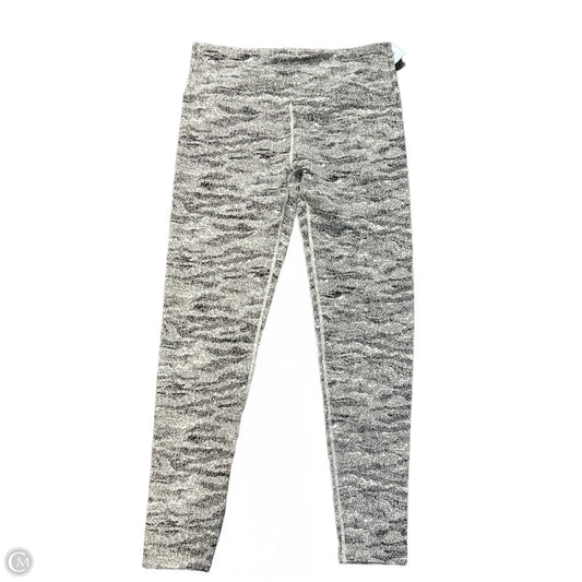 Athletic Leggings By Kyodan In Black & White, Size: M