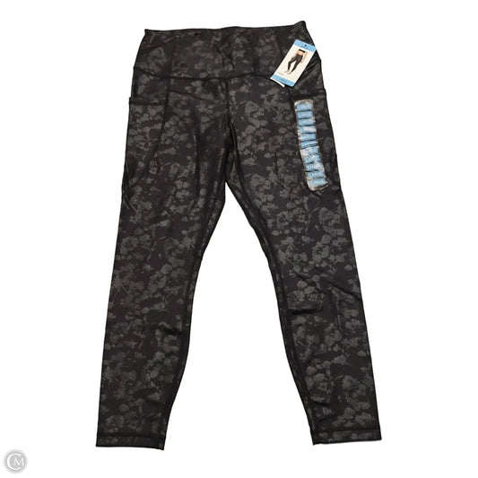 Athletic Leggings By Yogalicious In Black, Size: L