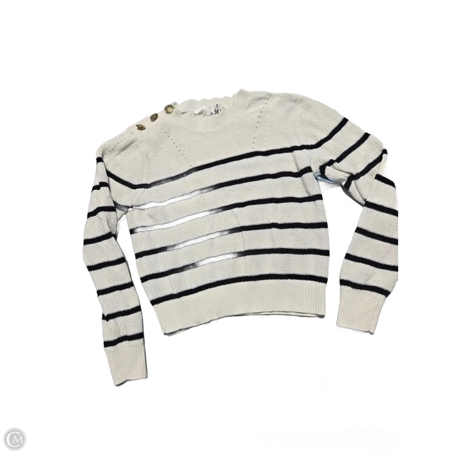 Sweater By Cmc In White, Size: M