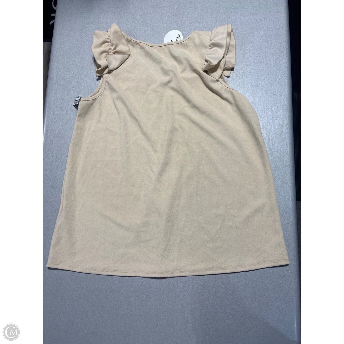 Tank Top By Bibi In Tan, Size: Xl