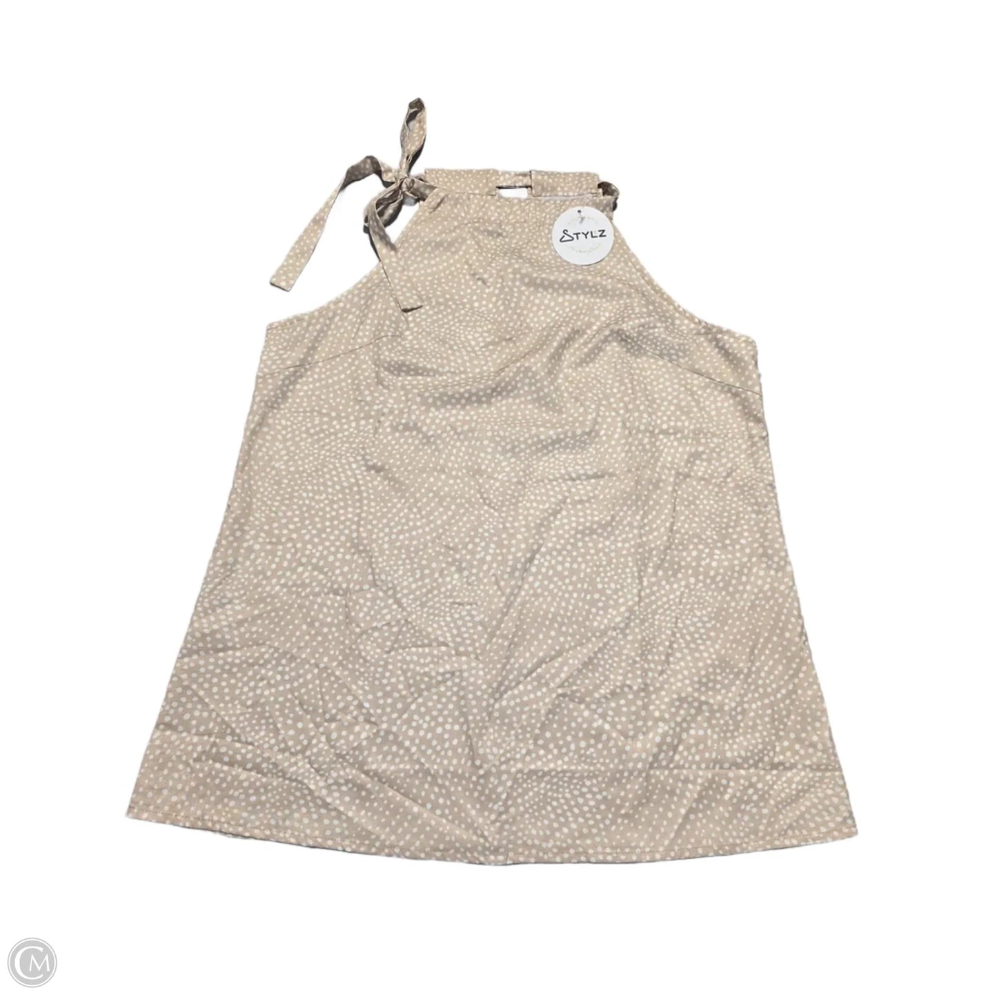 Tank Top By Cmf In Polkadot Pattern, Size: M