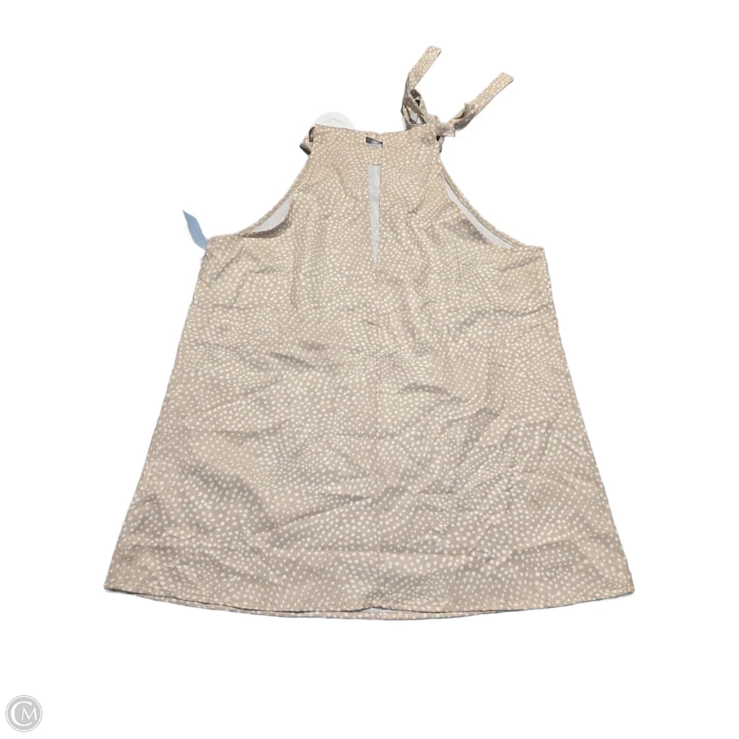 Tank Top By Cmf In Polkadot Pattern, Size: M