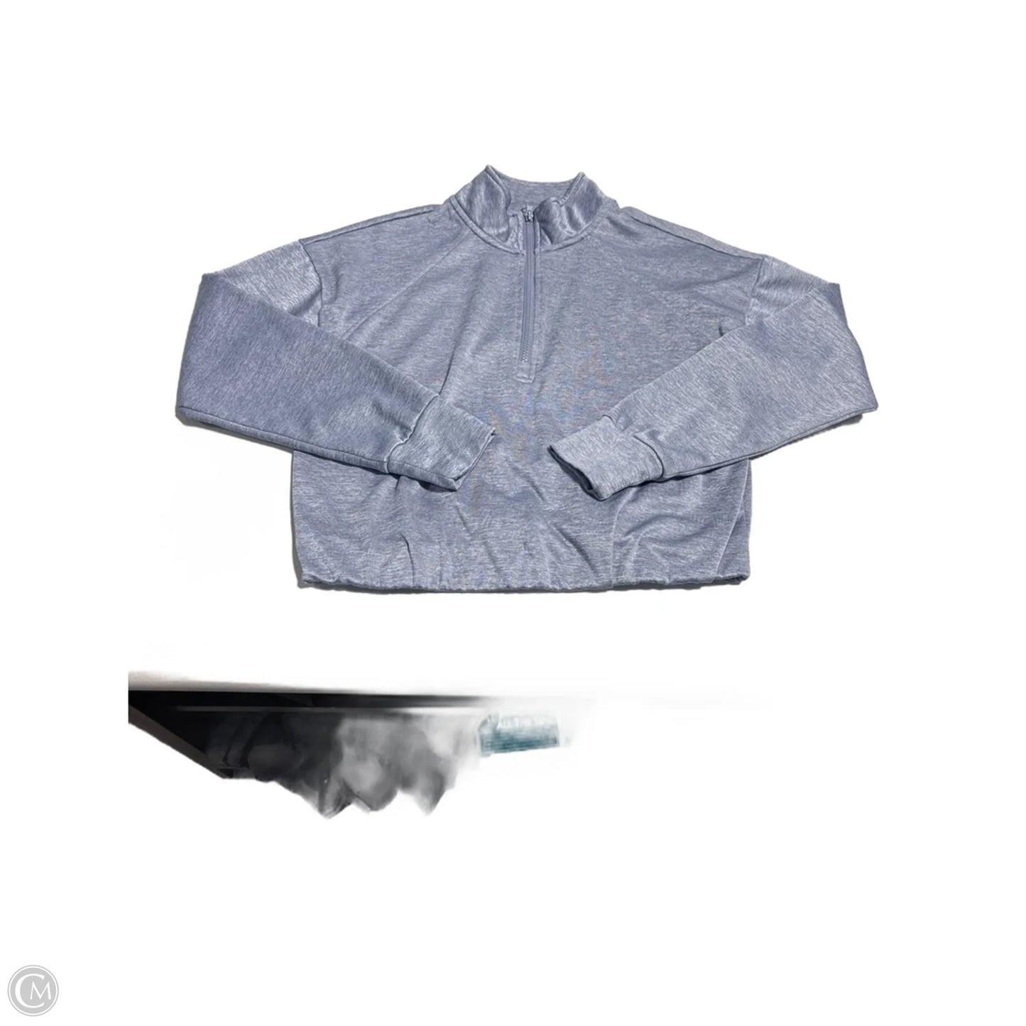 Top Long Sleeve By Cme In Blue, Size: M