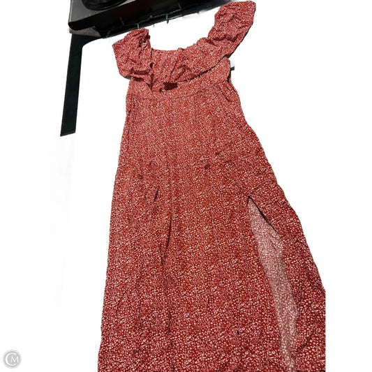 Dress Casual Maxi By Cmf In Red, Size: Xl