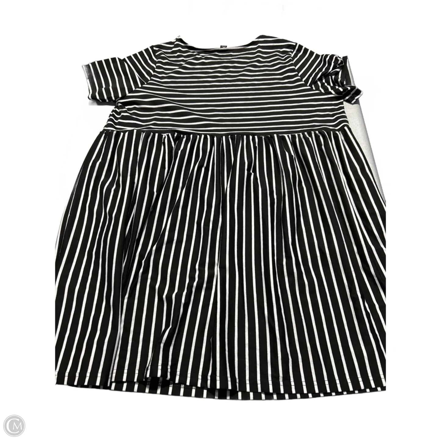 Dress Casual Midi By Emery Rose In Striped Pattern, Size: 3x