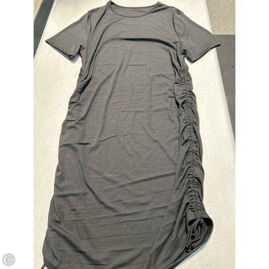 Dress Casual Midi By Shein In Black, Size: 1x