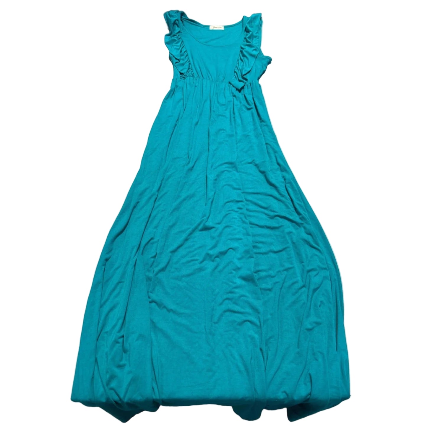 Dress Casual Maxi By Cme In Teal, Size: S