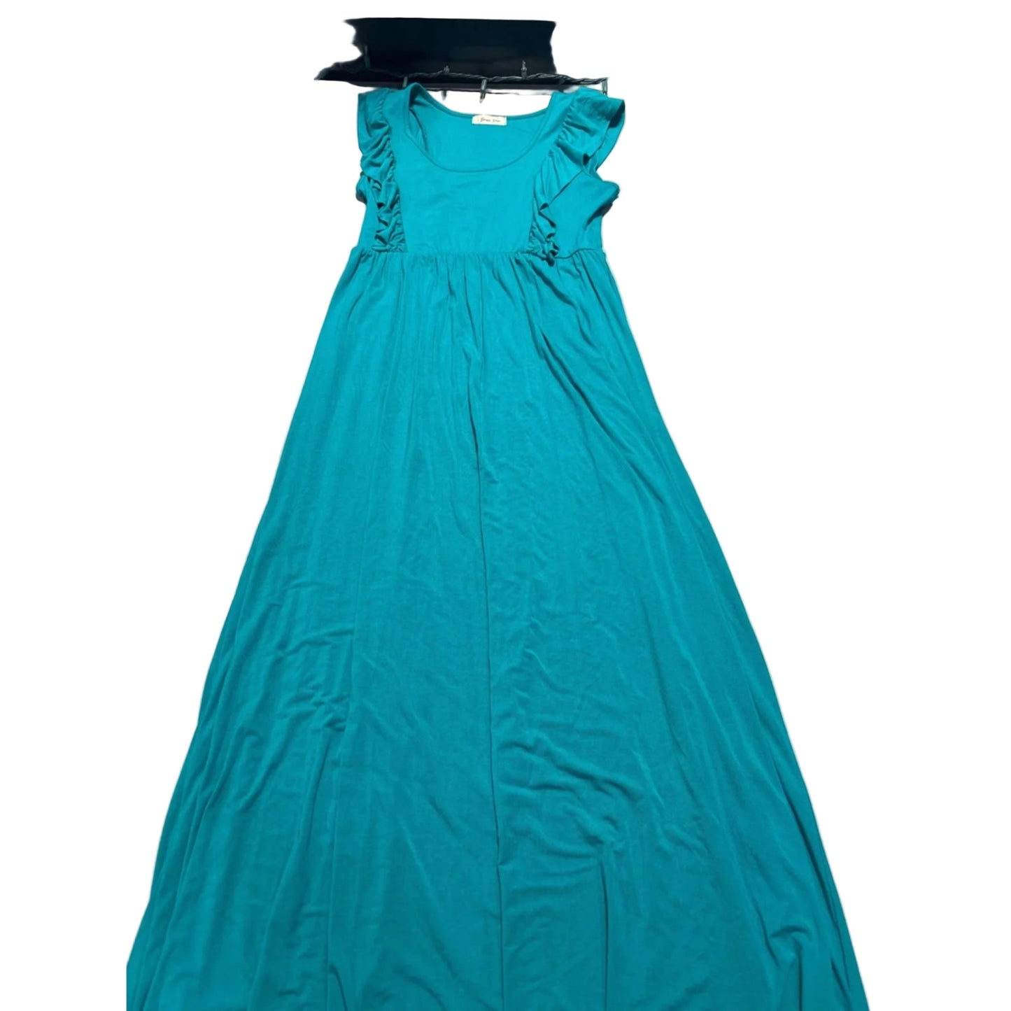 Dress Casual Maxi By Cme In Teal, Size: L