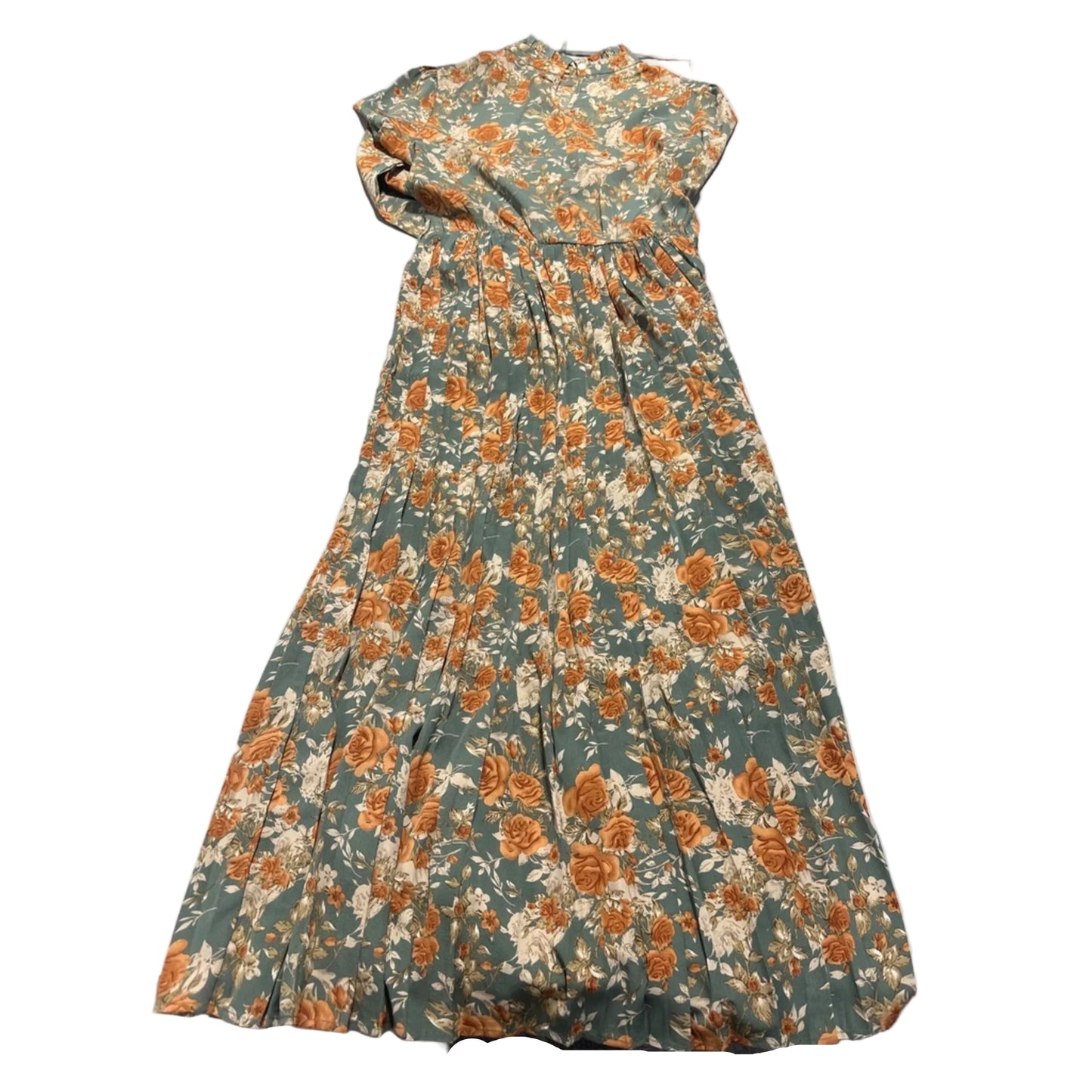 Dress Casual Short By Cme In Floral Print, Size: M