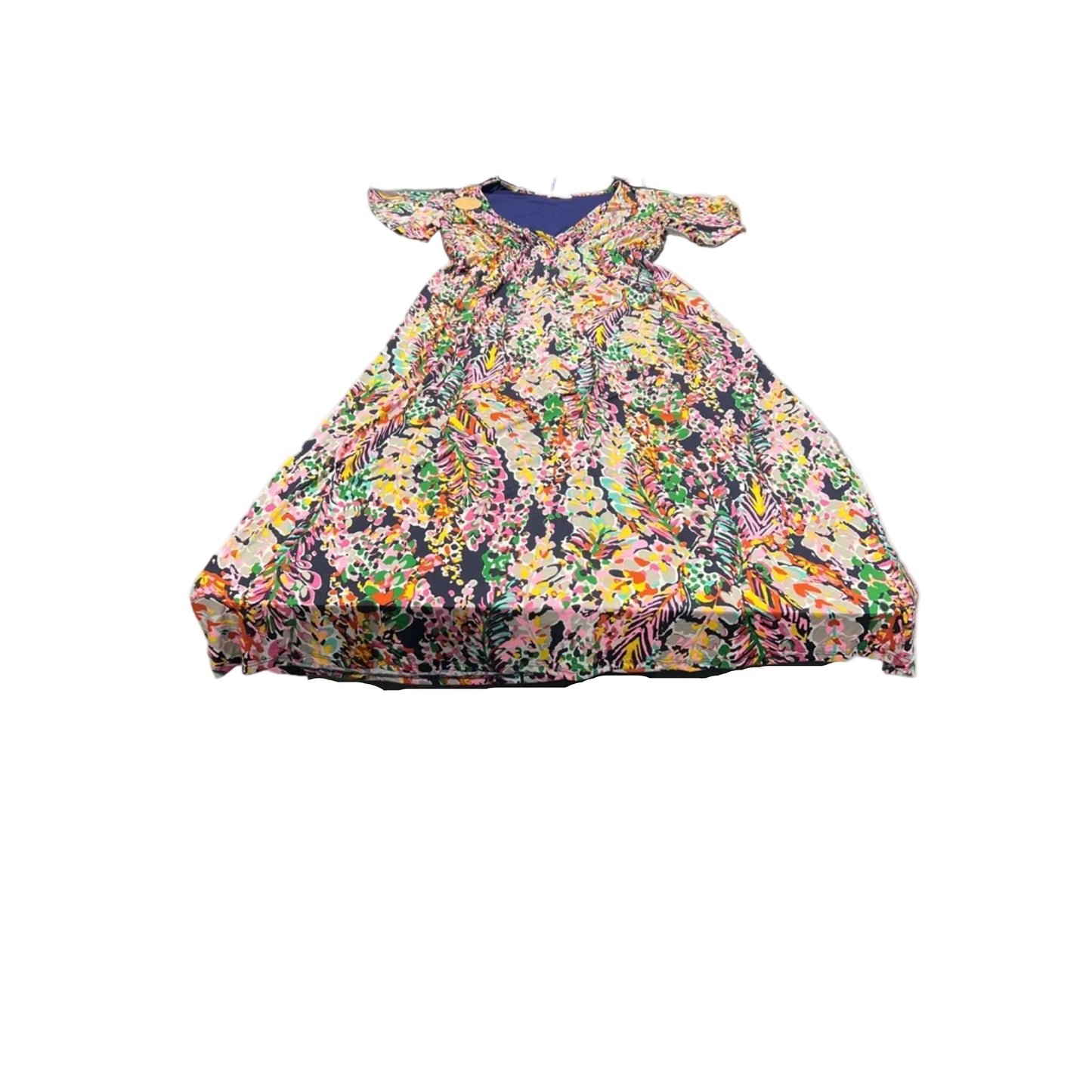 Dress Casual Maxi By Beeson River In Floral Print, Size: L