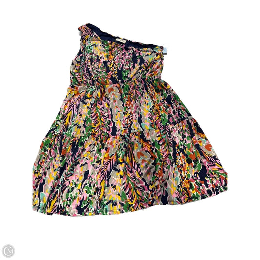 Dress Casual Short By Beeson River In Floral Print, Size: L
