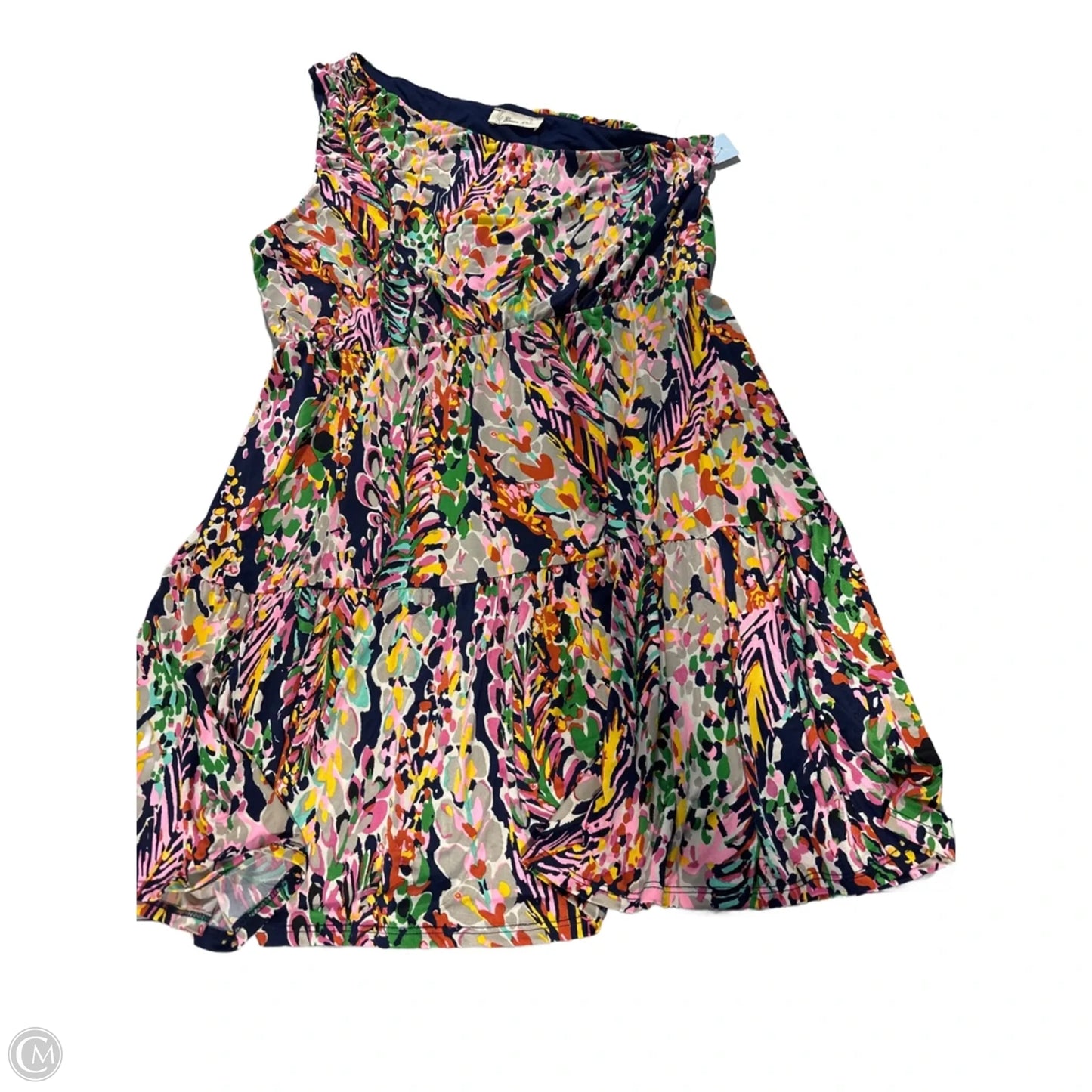 Dress Casual Short By Beeson River In Floral Print, Size: Xl