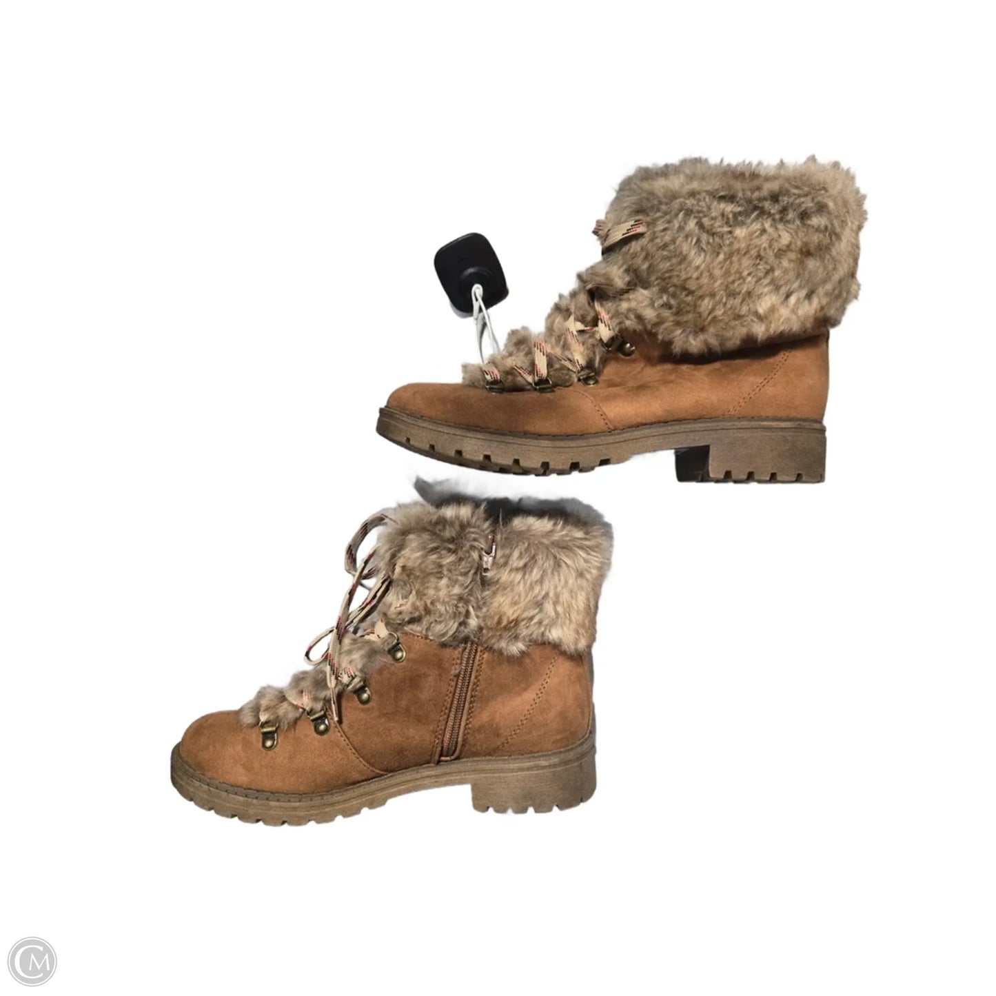 Boots Hiking By Cmf In Brown, Size: 10