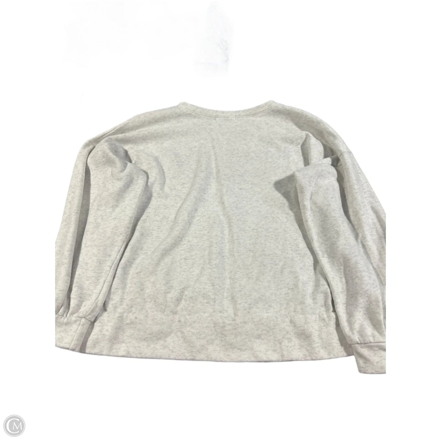 Top Long Sleeve By Cherish In White, Size: S