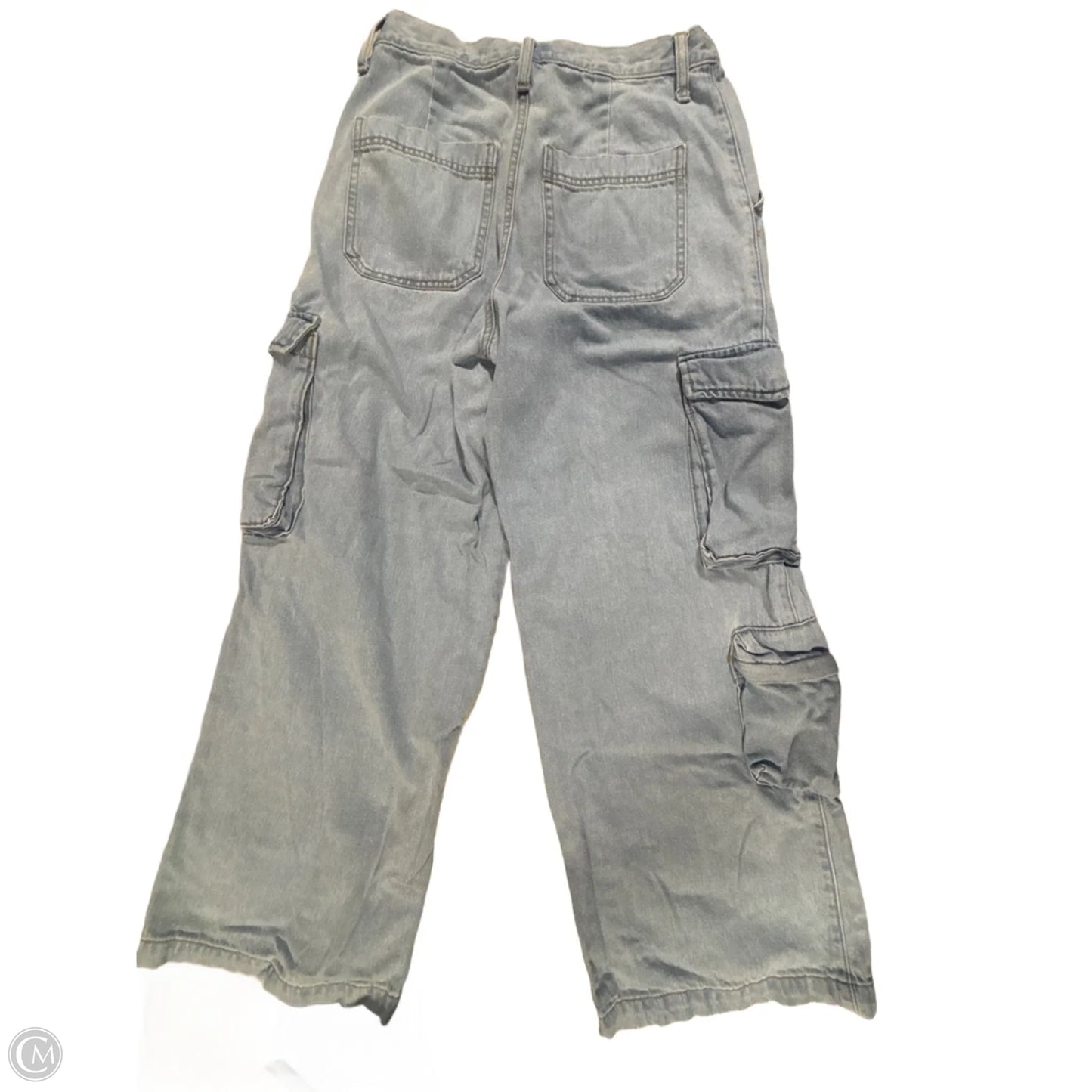 Jeans Wide Leg By Universal Thread In Blue Denim, Size: 8