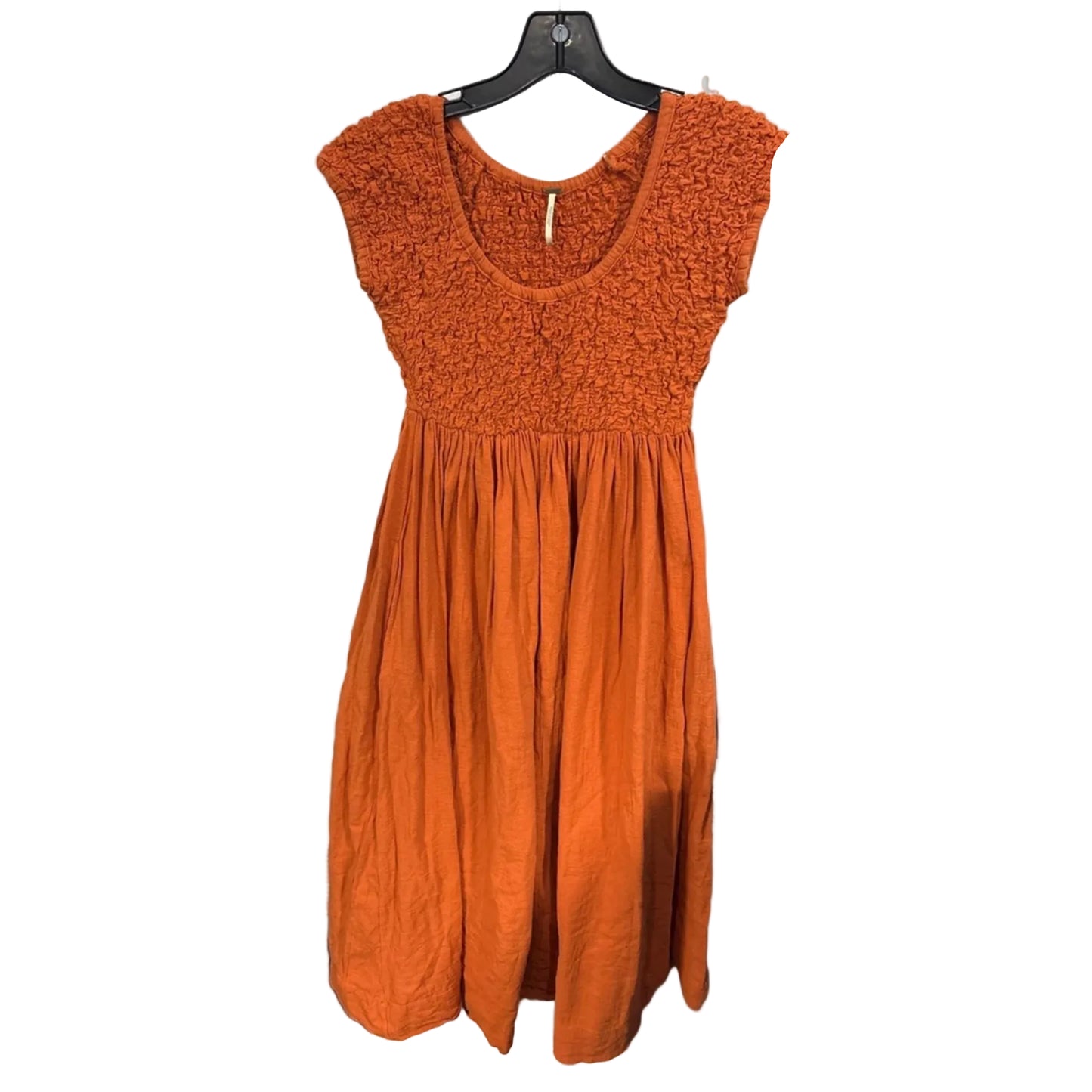 Dress Casual Maxi By Free People In Orange, Size: Xs