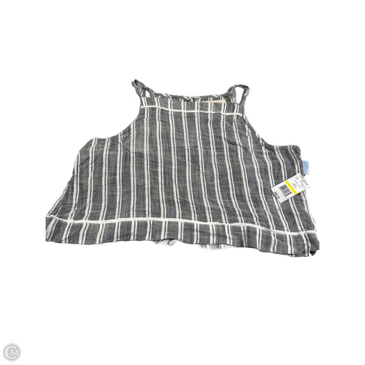 Tank Top By Cloth & Stone In Striped Pattern, Size: M
