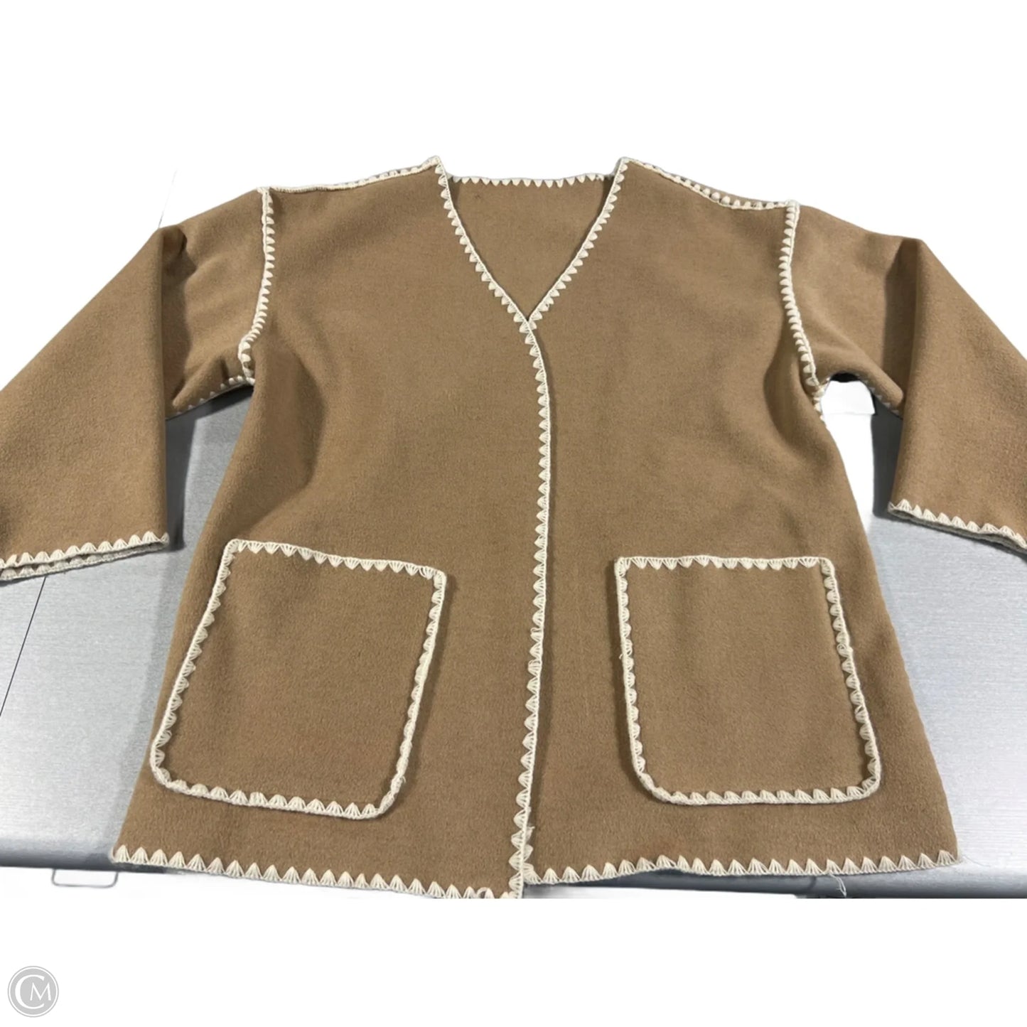 Coat Other By Cmf In Tan, Size: L