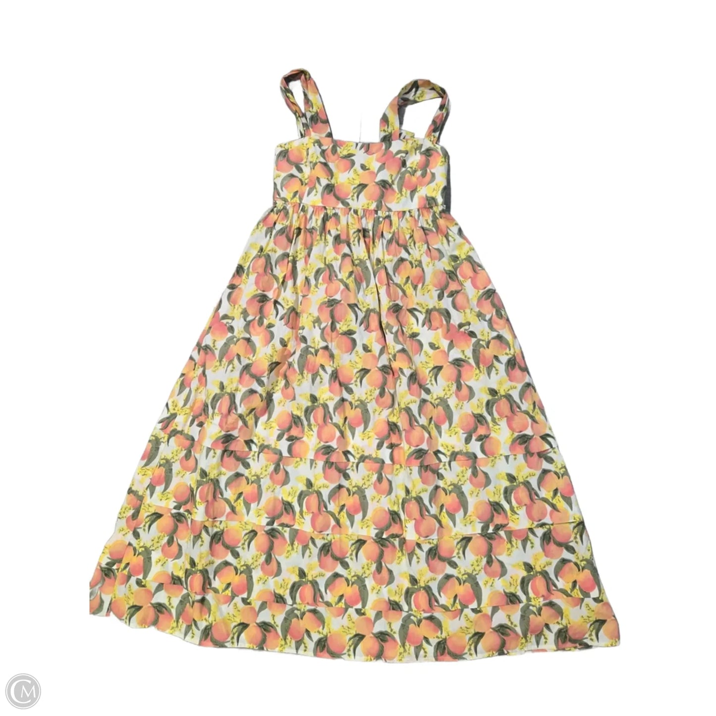 Dress Casual Midi By J. Crew In Orange, Size: 6