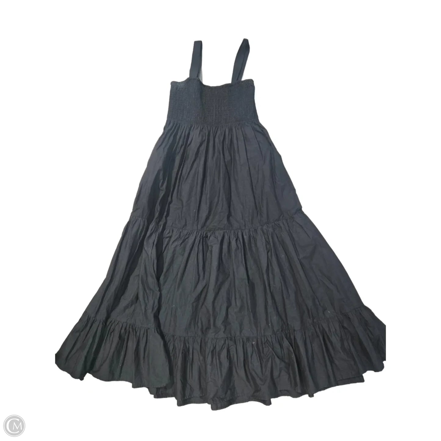 Dress Casual Midi By Zara In Black, Size: M
