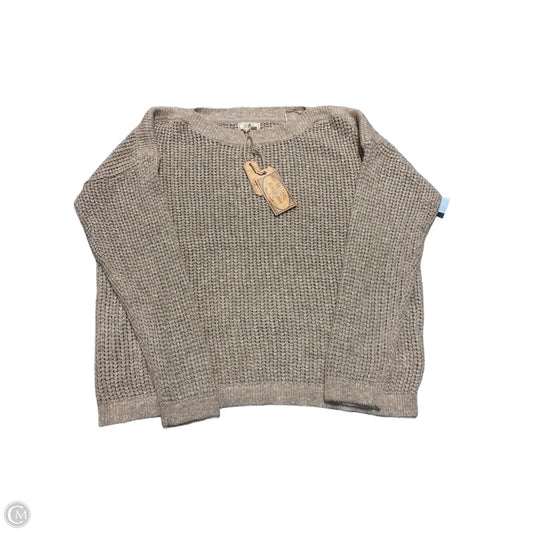 Sweater By Fatface In Tan, Size: L