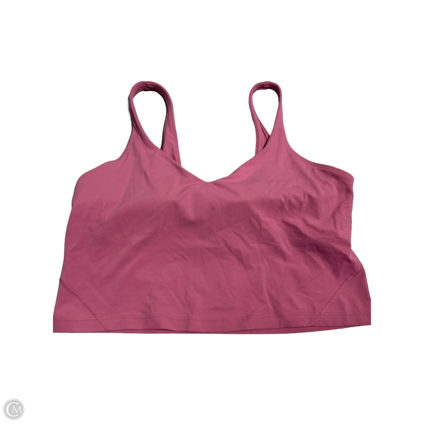 Athletic Bra By Lululemon In Pink, Size: 14