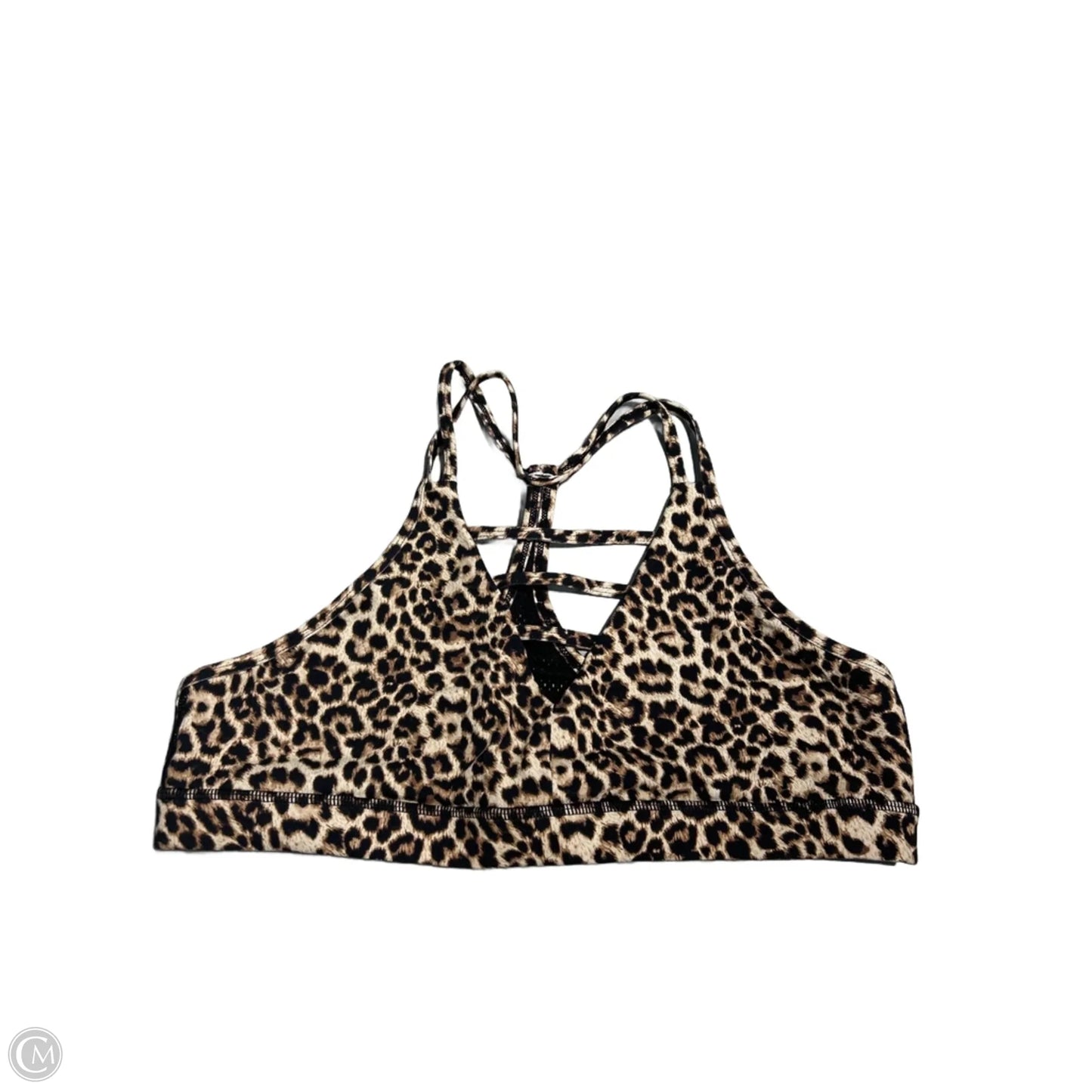 Athletic Bra By Zyia In Animal Print, Size: L