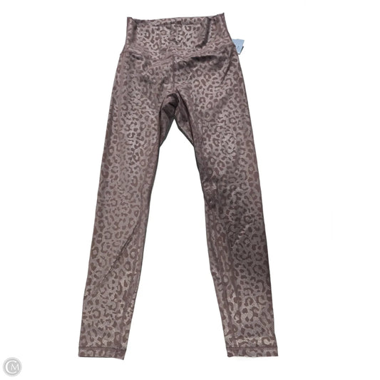 Athletic Leggings By Zyia In Animal Print, Size: S