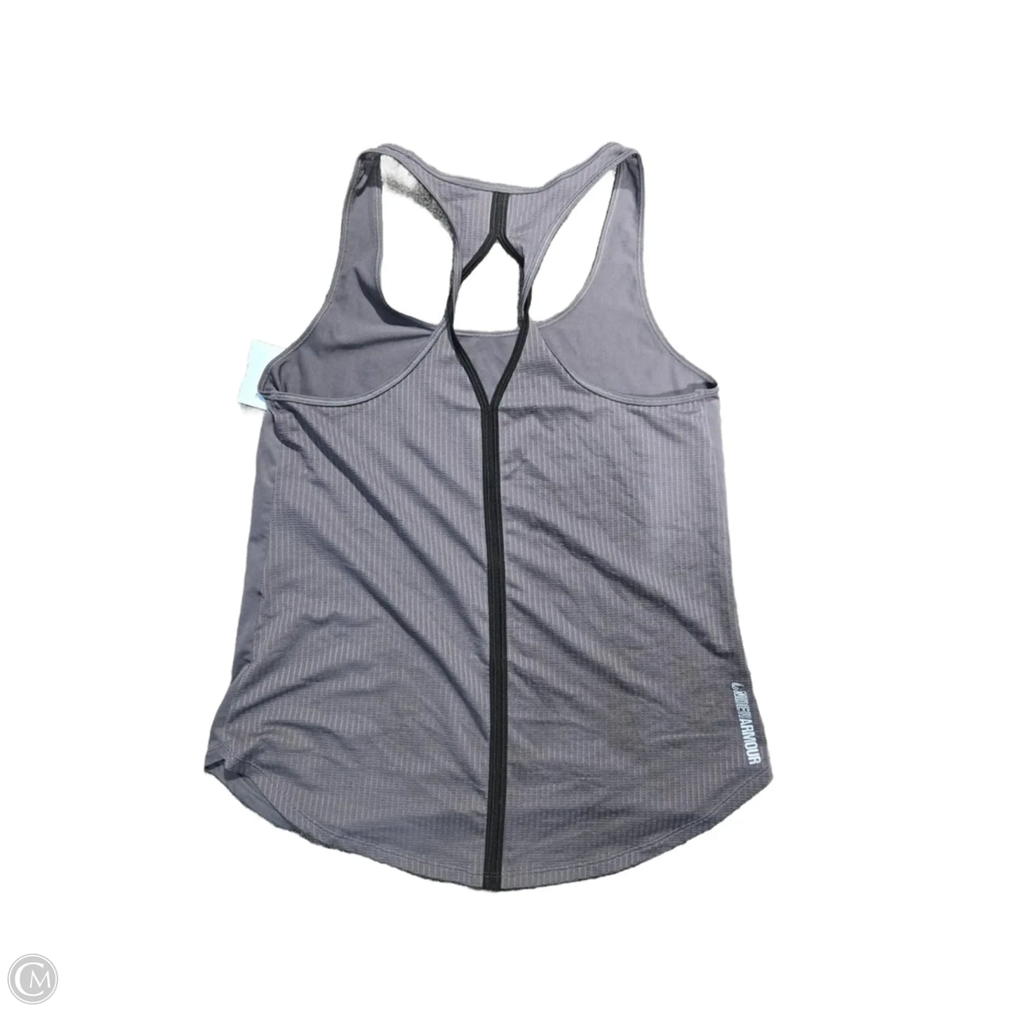 Athletic Tank Top By Under Armour In Grey, Size: S