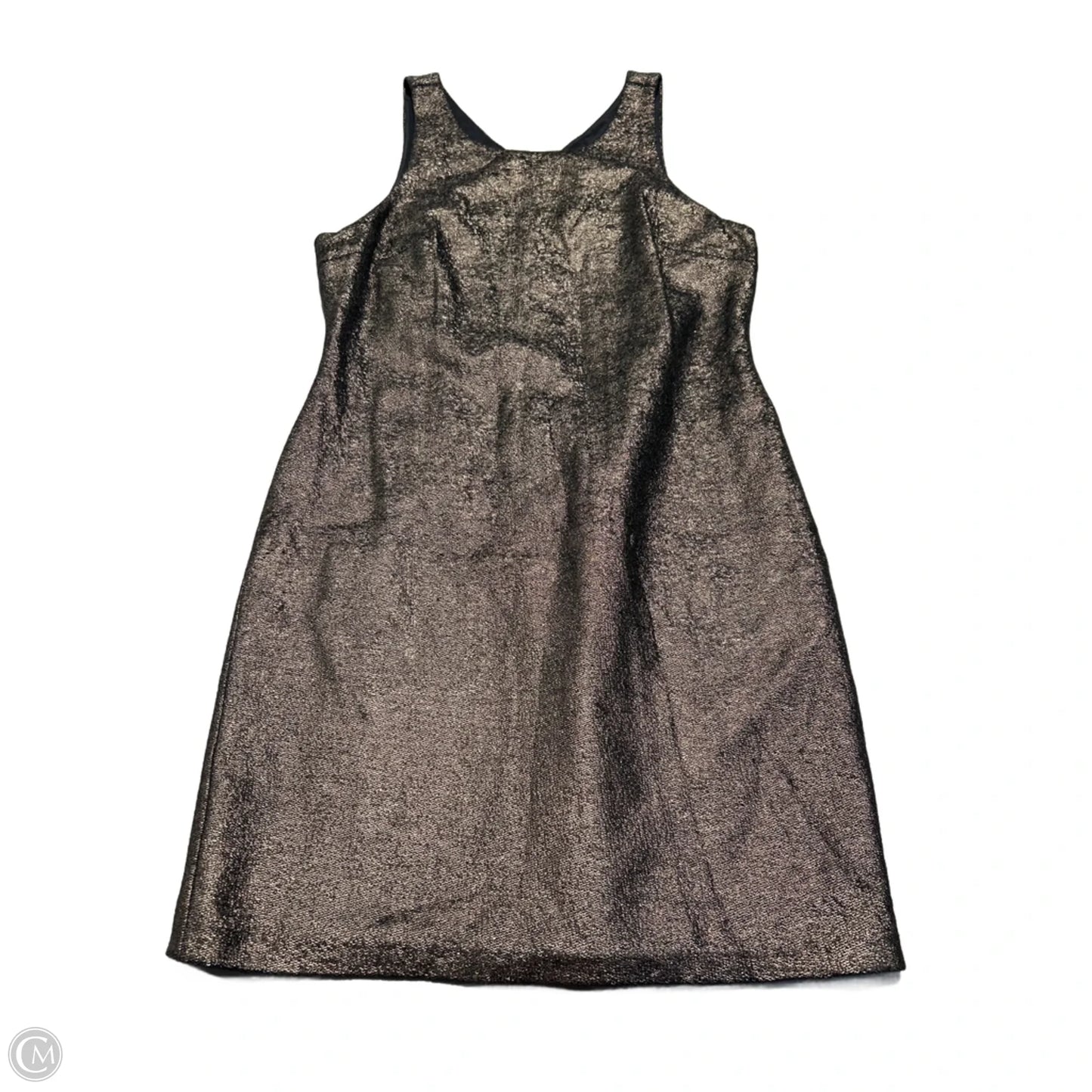 Dress Designer By Halston In Gold, Size: M