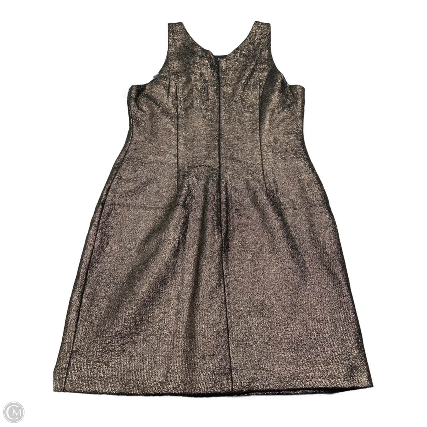 Dress Designer By Halston In Gold, Size: M