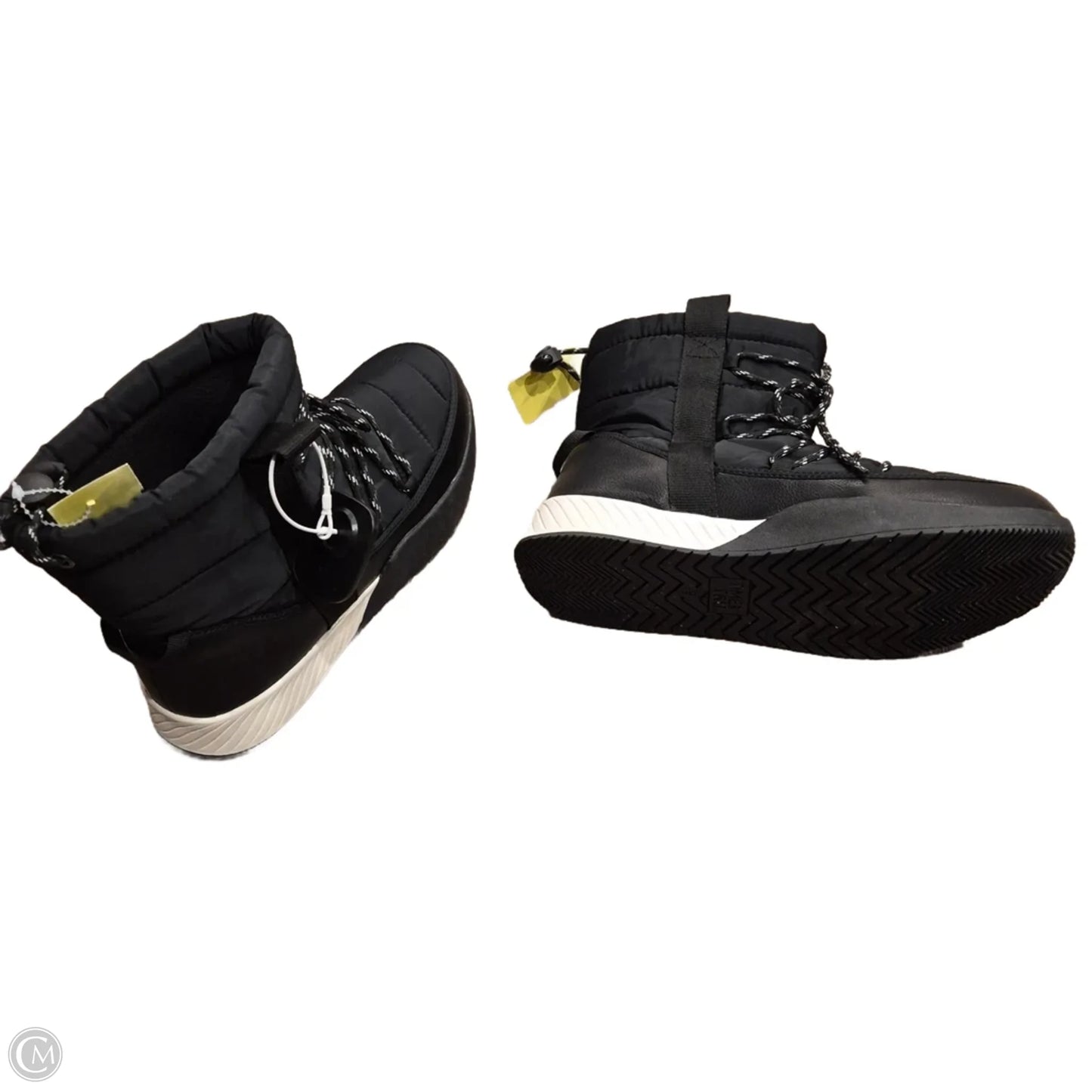 Boots Snow By Time And Tru In Black, Size: 9