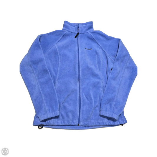Jacket Fleece By Columbia In Blue, Size: L