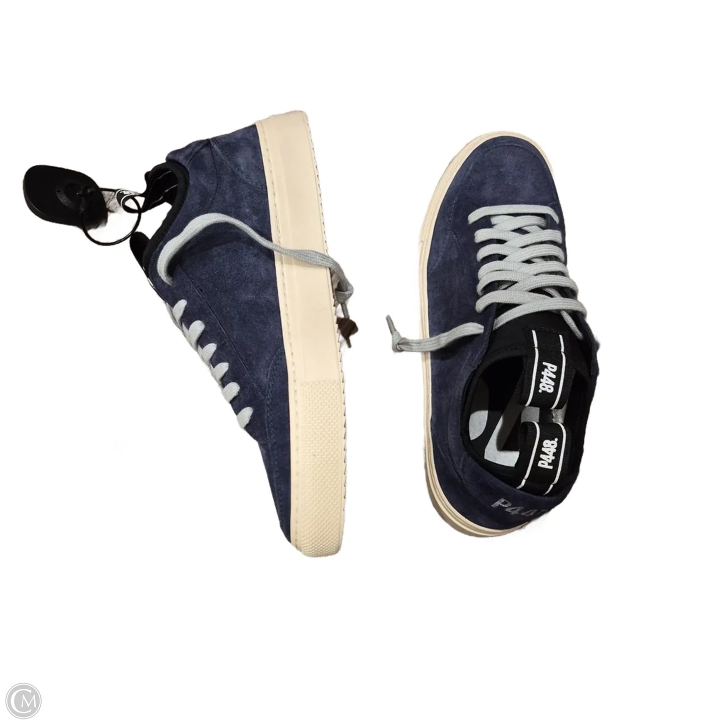 Shoes Flats By P448 In Navy, Size: 9