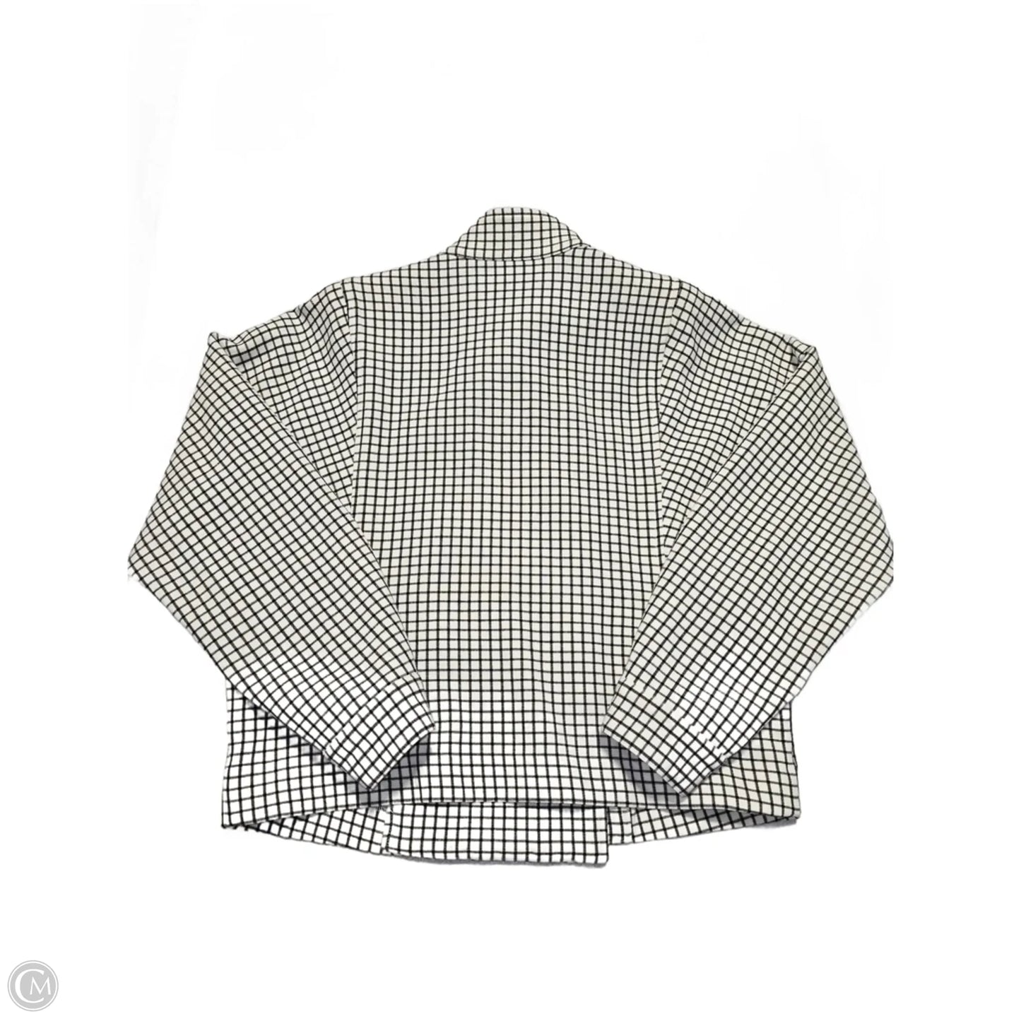 Blazer By Cabi In Checkered Pattern, Size: M