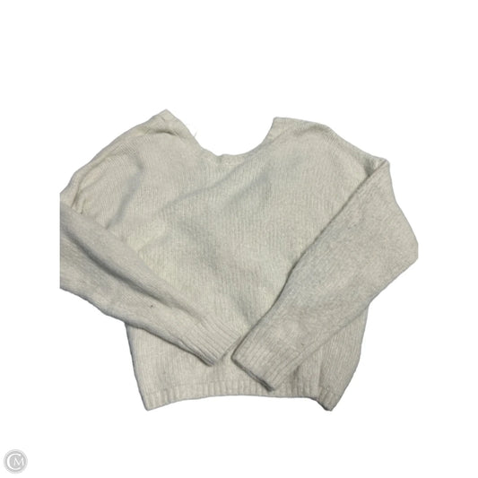 Sweater By Hollister In White, Size: L