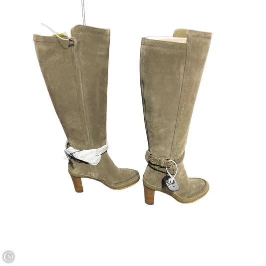 Boots Knee Heels By Ulla Johnson In Green, Size: 9