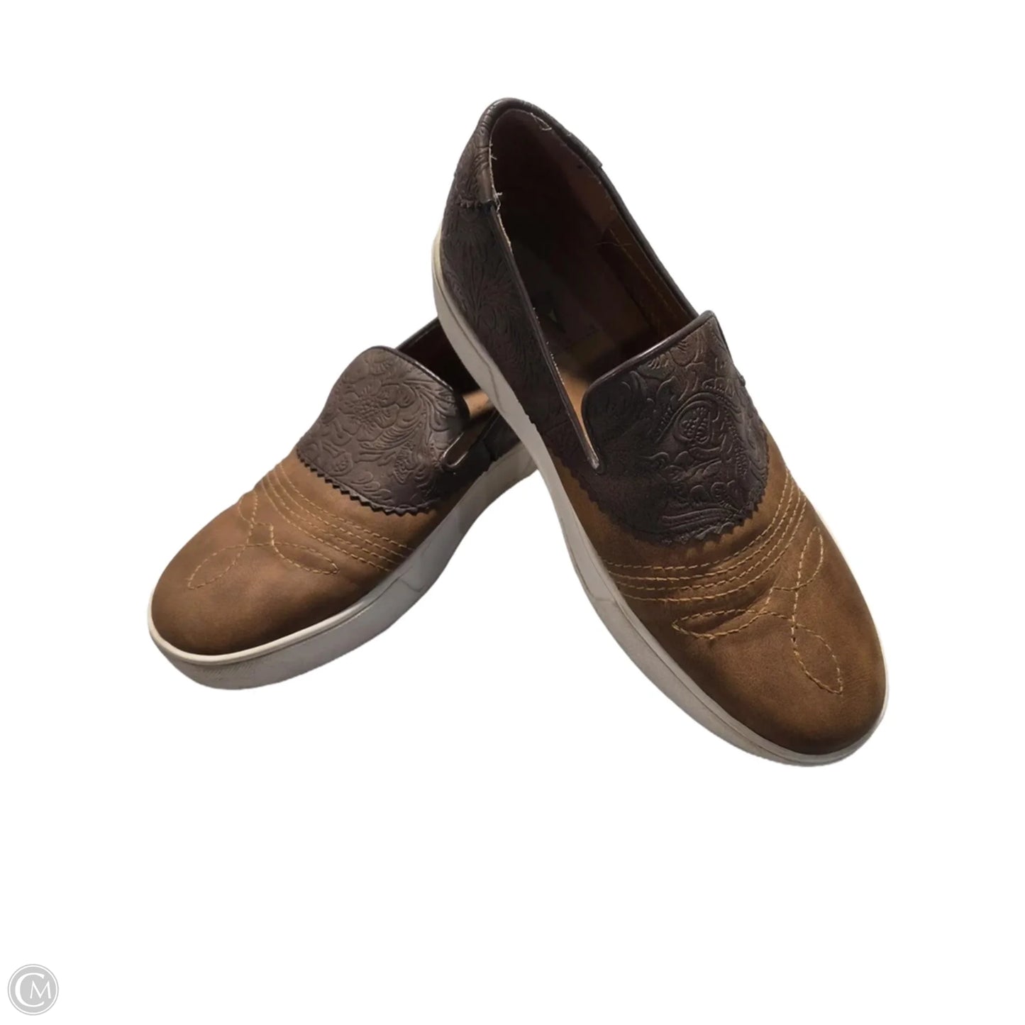 Shoes Flats By Volatile In Brown, Size: 8