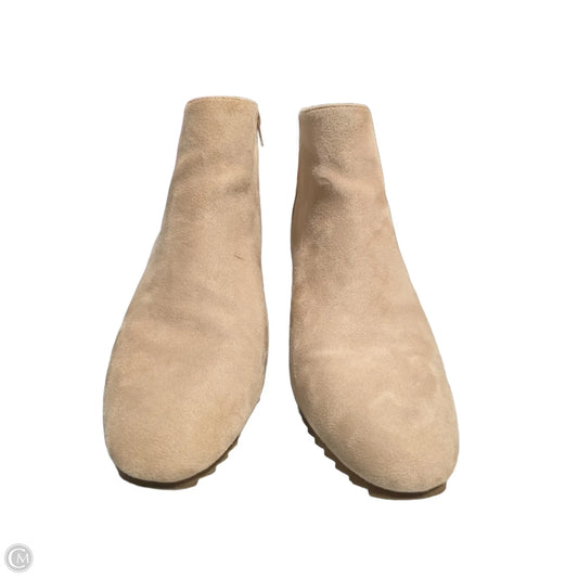 Boots Ankle Heels By Maurices In Tan, Size: 11