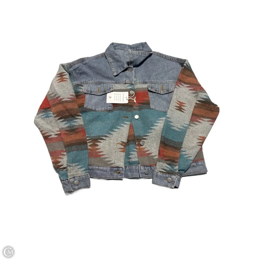 Jacket Denim By Cmc In Multi-colored, Size: S