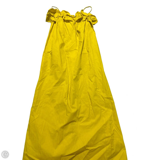 Dress Casual Maxi By H&m In Yellow, Size: Xs