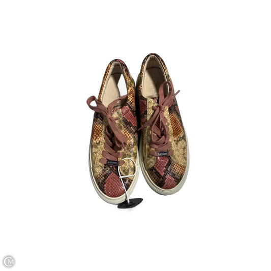 Shoes Flats By J Slides In Snakeskin Print, Size: 7