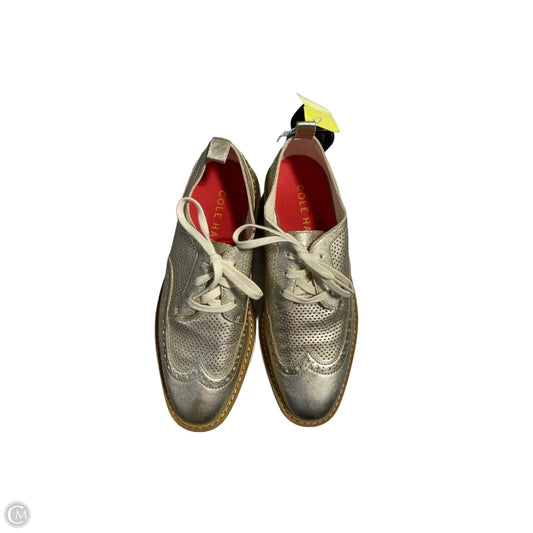 Shoes Flats By Cole-haan In Gold, Size: 6.5