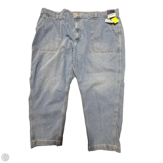 Jeans Cropped By Old Navy In Blue Denim, Size: 3x