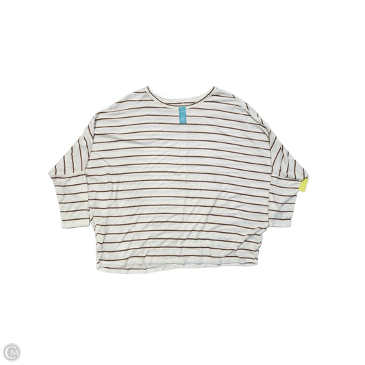 Top Long Sleeve By Maurices In Cream, Size: 3x