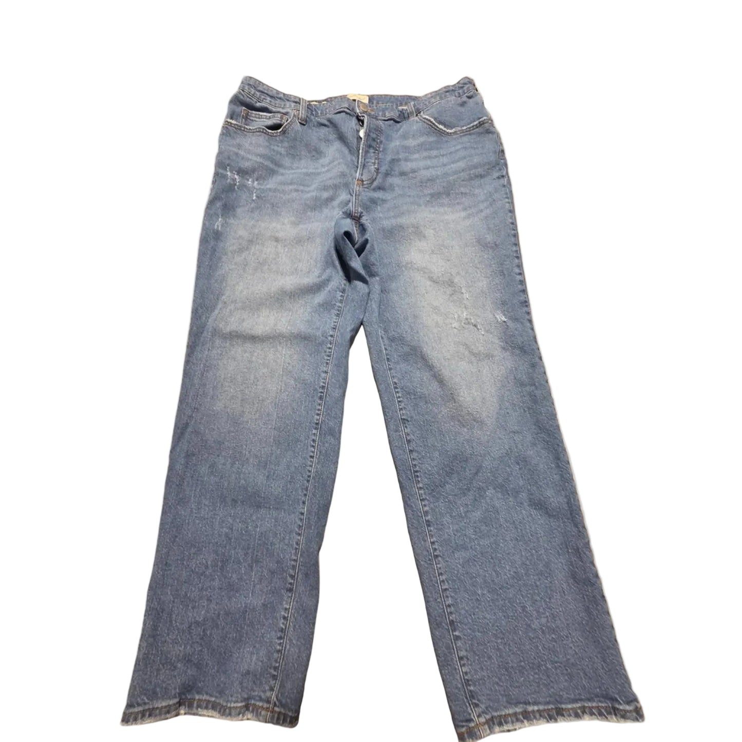 Jeans Straight By Universal Thread In Blue Denim, Size: 20