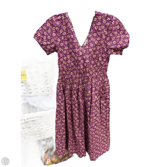 Dress Casual Short By J. Crew In Purple, Size: S