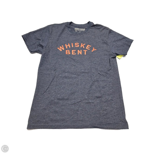 Top Short Sleeve Basic By Cme In Blue, Size: M