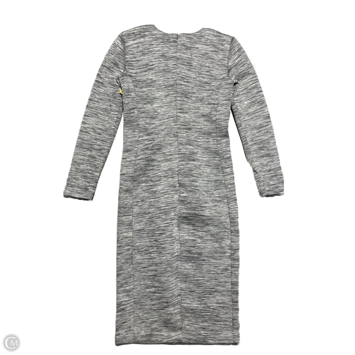 Dress Casual Midi By Gap In Grey, Size: Xs