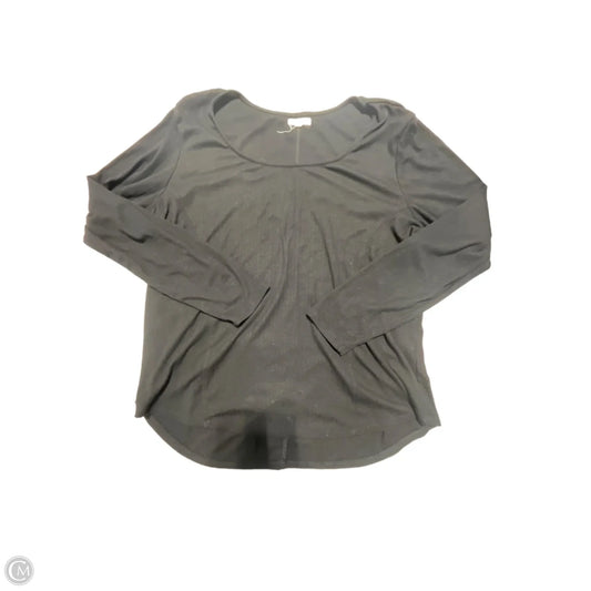 Top Long Sleeve By Maurices In Black, Size: 2x